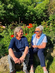 Simona Stacchezzini and her mother Franca