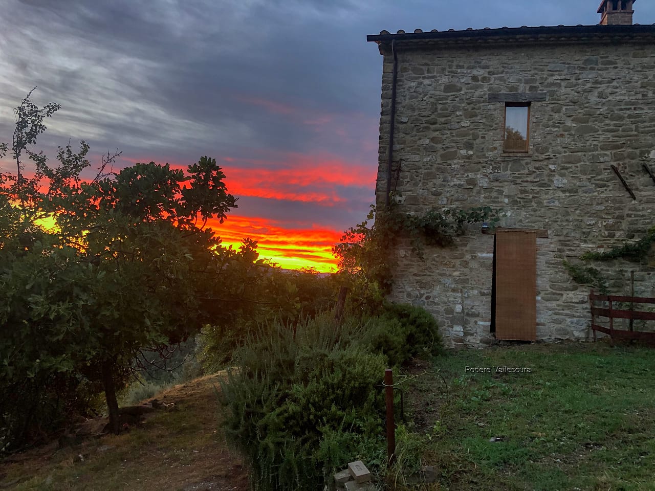 Podere Vallescura Sunset